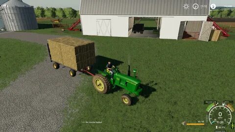 Autoload hay Wagon v1.0 FS19 Farming Simulator 19 Mod FS19 m