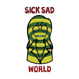 dreffdesigns sick-sad-world mens t-shirt