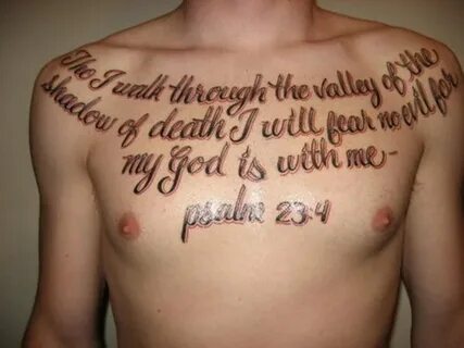 28 Scripture Tattoos - Popular Designs and Meanings - Tattoo
