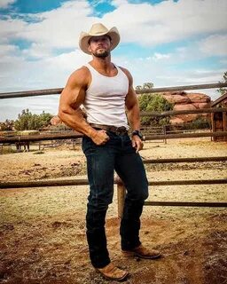 Synopsibility Sexy cowboys, Muscular men, Cowboy