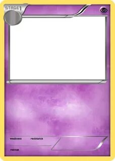 BW Psychic stage 1 Pokemon card blank by The-Ketchi Pokemon 