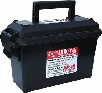 Ящик для патронов MTM Ammo Can 30T черный купить в интернет 