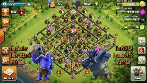 Clash Of Clan Pekka Attack