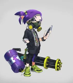 Inkling Splatoon comics, Character design, Splatoon 2 art