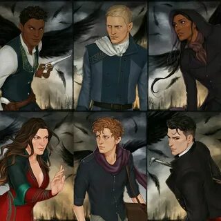 YES OMG THIS FANART IS GREAT Six of crows, Six of crows char
