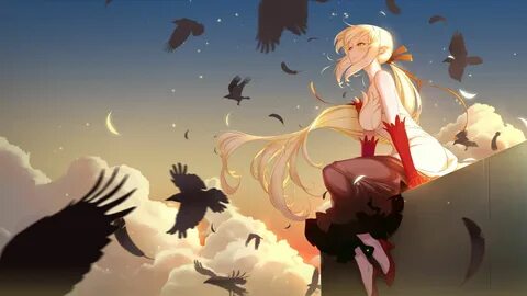 Monogatari Series anime girls Oshino Shinobu #1080P #wallpap