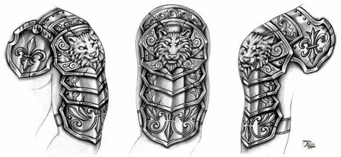 warcraft tattoo designs Armour tattoo, Shoulder armor tattoo
