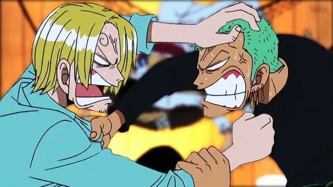 This One Piece fan art shows a very different Sanji and Zoro