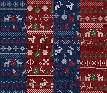 Christmas Sweater Patterns on Behance