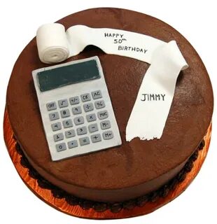 Birthday cake accountant