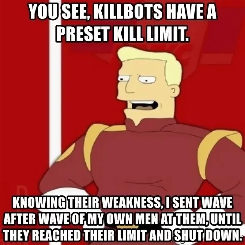 Brannigan vs Killbots - Imgur