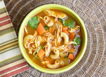 Chicken Noodle Soup with Ethiopian Spices in Instant Pot Rec