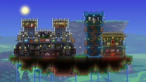 Terraria Mega Base - Floss Papers