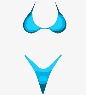 Bikini clipart blue bikini, Bikini blue bikini Transparent F