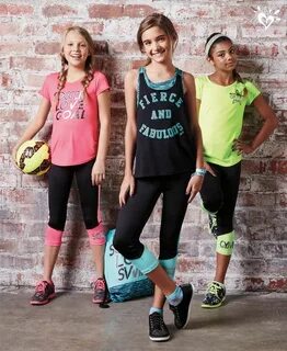 GIRLS' SPORTSWEAR - GIRLS' SPORTS AND GYM CLOTHES JUSTICE Gi