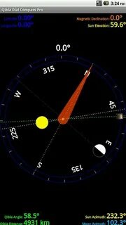 Android ডাউনলোডের জন্য Qibla Sun & Moon Dial Compass APK