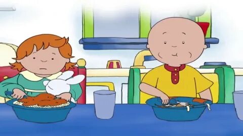 Funny Animated Cartoon Caillou Caillou Helps Out Animated Fu