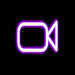 Purple Glow icon-FaceTime in 2021 Purple wallpaper iphone, P