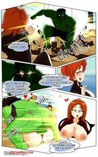 Comic porno Las VENGADORAS.