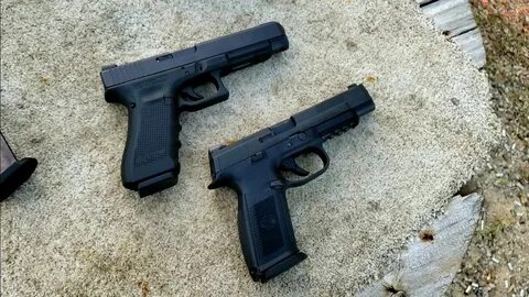 FN FNS40 - GLOCK BEATER? FNS-40 Long Slide Review & Shoot vs