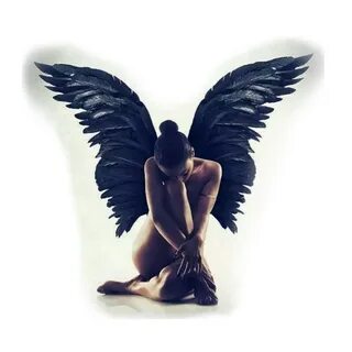 mujersentada alasdeangel angelcaido sticker by @chuxa_1664
