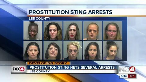 15 arrests made in Lee County prostitution sting - YouTube