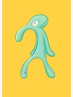"Squidward "Bold and Brash"" Spiral Notebook by p0pculture3 