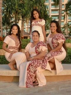 Polynesian dress, Samoan dress, Hawaiian dress