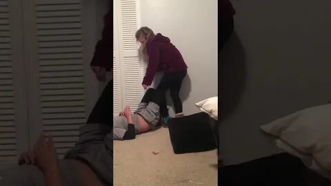 My sister beat me up - YouTube