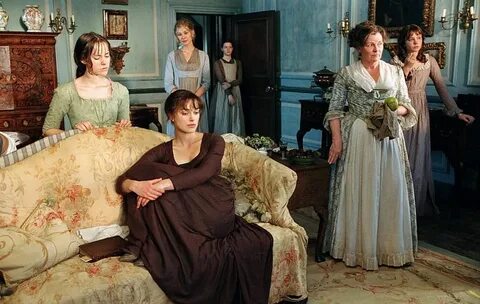 Keira Knightly, Brenda Blethyn and the rest of the Bennet gi