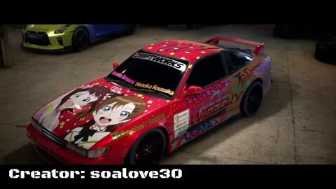 Anime Cars Decals - Need For Speed 2015 ( 2 ) - YouTube