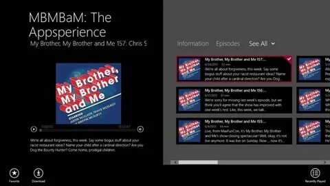 MBMBaM: The Appsperience Windows app eWinLand