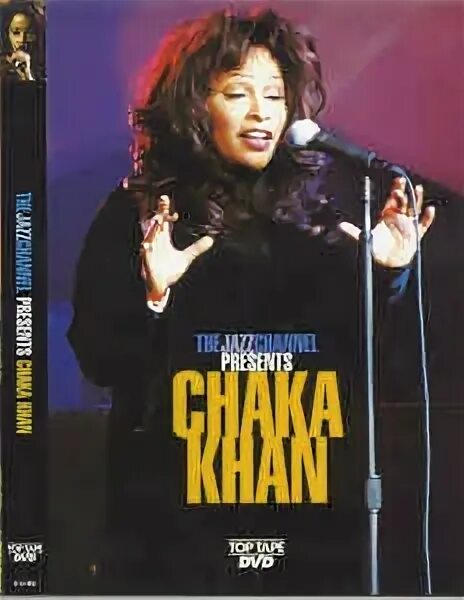 Chaka Khan - The Jazz Channel Presents Chaka Khan (DVD, Braz