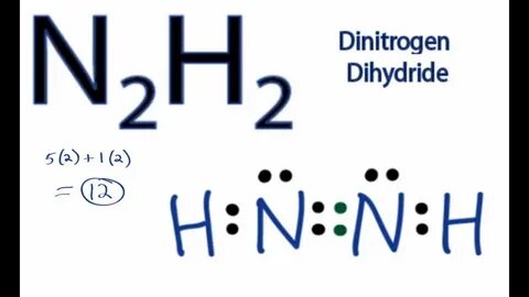 N2H2 Lewis Structure: How to Draw the Lewis Structure for Di