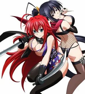 Kirito di Twitter: "High School DxD Rias and Akeno :3 3 http