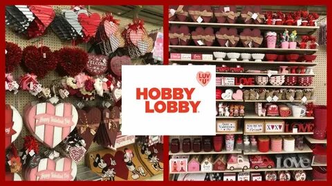 Shop With Me Hobby Lobby Valentines Day! - YouTube