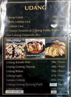 Daftar Harga Menu Delivery King Seafood Kerang Kiloan Taman 
