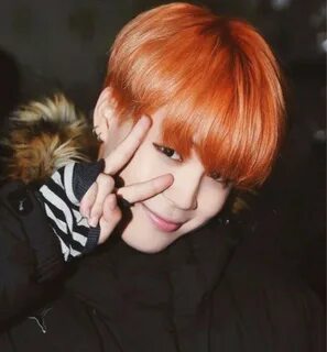 I really miss orange hair-Jimin 🍊 ❤ K-Pop Amino