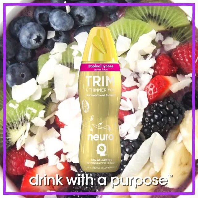 neuro on Instagram: "Try a refreshing acai bowl with #neurotrim Blend:...