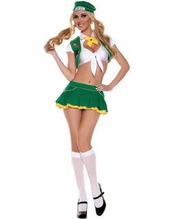Sexy Camp Girl Cookie Scout Costume