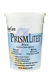 Salon Care Prism Lites Lightener Blue 1 lb. How to lighten h