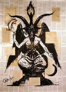 Darren Crowley - Baphomet Painting, Art, Prints