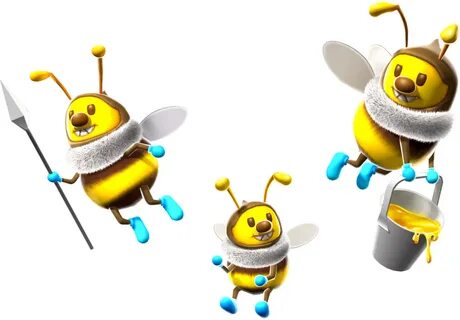File:Bee Artwork - Super Mario Galaxy.png - Super Mario Wiki