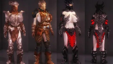 Crimson Necromancer Armor Wip At Skyrim Nexus Mods And Commu