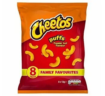 Cheetos Puffs Flamin' Hot Flavour Order your American candy 