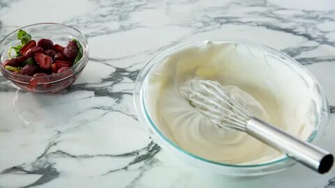 Watch How to Make Whipped Cream By Hand Sweet Spots Bon Appé