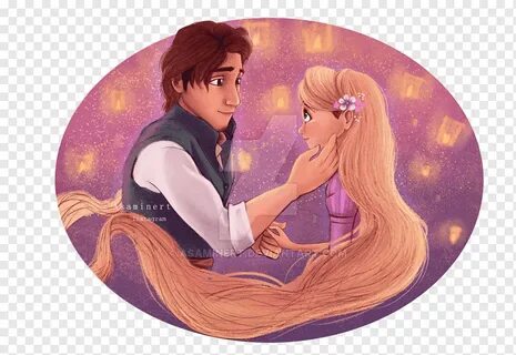 Rapunzel Tangled Fan art, others, purple, color, cartoon png