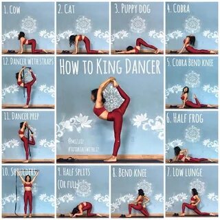 YOGA on Instagram: "@miz.liz 🙏 ✨ How to King Dancer ✨ . . Po