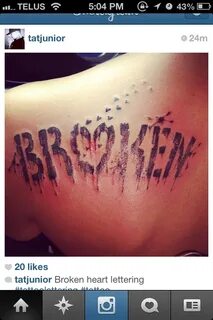 Pin by Devon Paige on Tattoos Broken tattoo, Broken heart ta