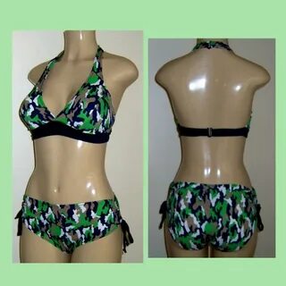 Halter top bikinis seamed halter tops adjustable bikini Etsy